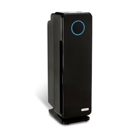 GermGuardian 5-In-1 HEPA Air Purifier for Home, Pet Air Purifier with HEPA Air Filter & UV-C Light, AC4300BPTCA, 743 Sq. Ft., 22'' Tower, Black