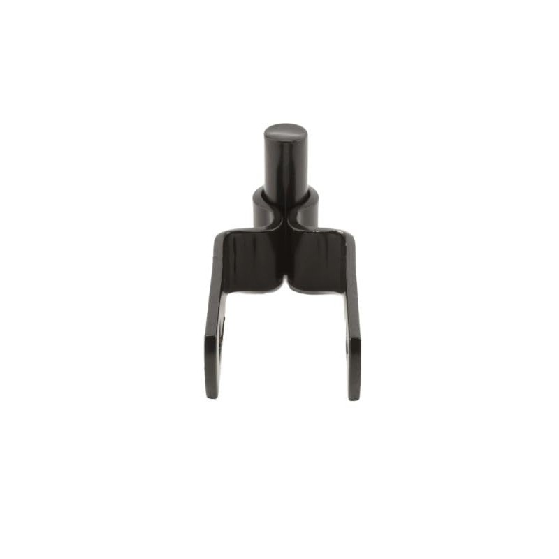 1 1/2" Square Male Black Hinge Pair 5/8" Pintle (Pack