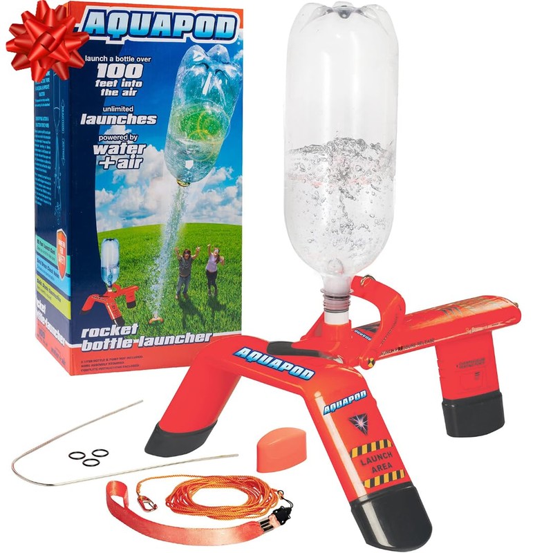 AquaPod The Original Rocket Bottle Launcher Kit - Launches Soda