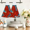 Watercolor Underwater Animal Octopus Kitchen Hand Towels Hand Tie Towels