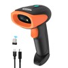 Sumicor QR Code Scanner, Wireless 2D Barcode Scanner Data Matrix
