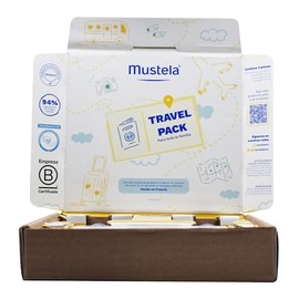 Mustela Pack Travel Size, 4 productos, Ideal para toda la familia