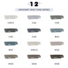 12pcs Grey Gray Alcohol Markers Set, Cool Grey, Warm Grey,