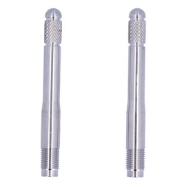 2pcs Wheel Stud Alignment Pins Wheel Mounting Guide M14 X 1.5 Thread Stainless Steel Tool