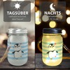 speecheese Penguin Solar Light in Watercolour Style, Colourful Light for