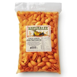Naturalee Pistachios 1 lb - Chili Lemon - Premium, High Protein - Savor the Flavor then Open