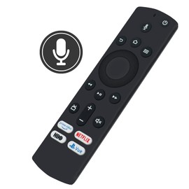 PERFASCIN Replacement Voice Remote Fit for Insignia Toshiba TV Edition NS-24DF310NA19 NS-24DF311SE21 NS-32DF310NA19 NS-39DF510NA19 NS-50DF711SE21 NS-55DF710NA19 NS-58DF620NA20 TF-50A810U19 2IN1 CT-RC1US-19 NS-RCFNA-19