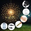 PXBNIUYA 5 Pack 1000LED Plug in Starburst Sphere Lights,Firework Lights