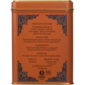 Harney & Sons Fine Teas African Autumn Tin - 20 Sachets
