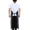 BESTCYC Men's Black Heavy Duty Waterproof Stain Resistant PVC Extra
