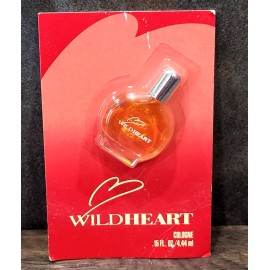 Revlon ~ Wild Heart ~ 0.15 oz mini cologne for women, 4.44 ml, sealed card