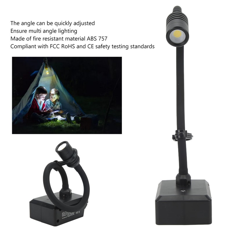 LED Gooseneck Lamp 3 Modes Car Maintenance Lamp 360 Degree