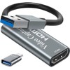 Video Capture Card, 4K HDMI to USB, Full HD 1080p