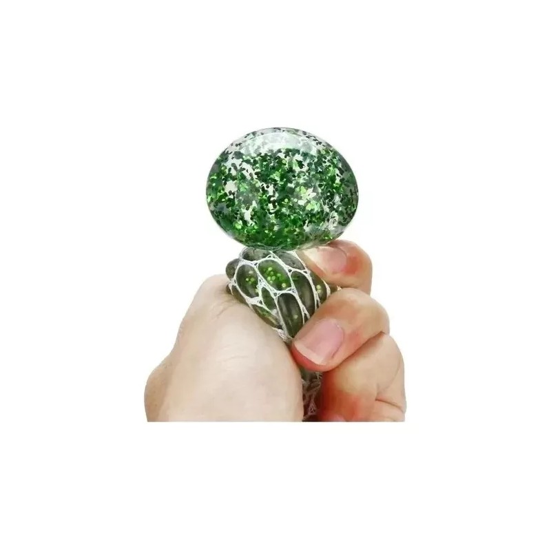 DAS 24 Pelotas Chica Antiestrés Squishy Glitter Hidrogel Fiesta