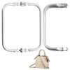 Pack of 2 U-Shaped Aluminium Bag Clasps, 20 x 9.2