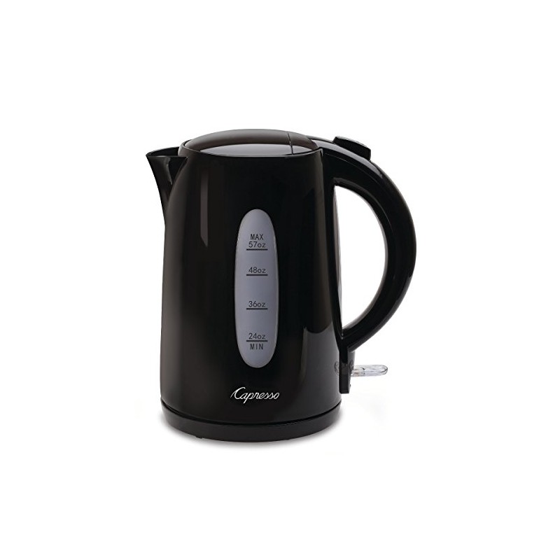 Capresso Black 1.7 Liter Electric Water Kettle