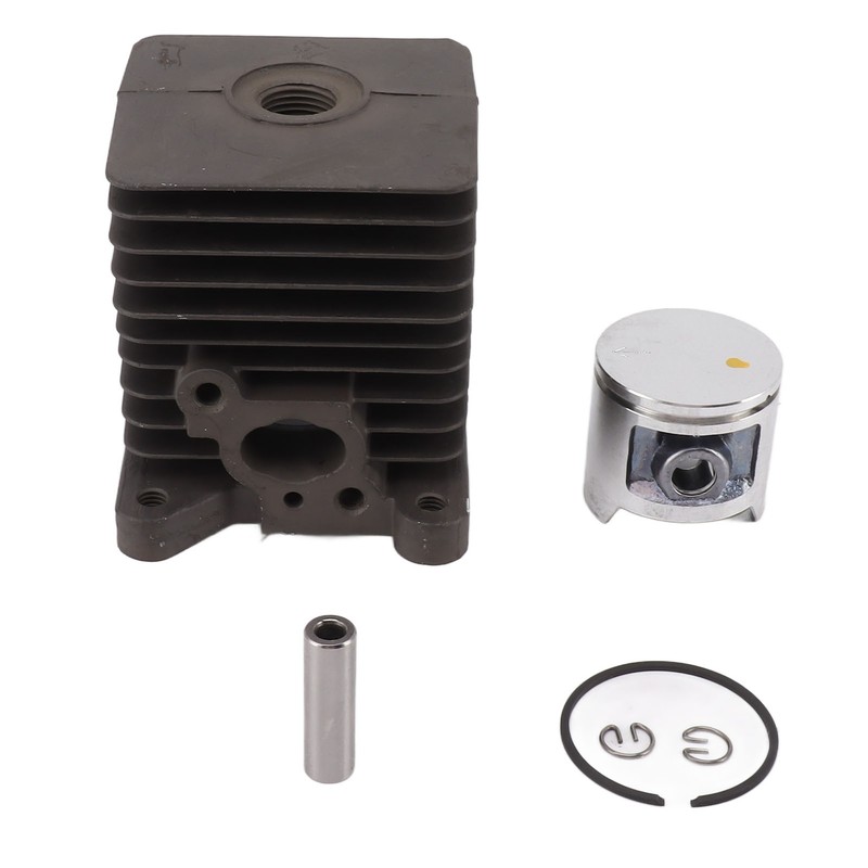 Cylinder Piston Assembly Kit 33.5mm Aluminum Alloy Trimmer Cylinder Piston