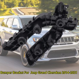 Unbranded For For Jeep Grand Cherokee 2014-2021Car Front Bumper Bracket 2Pcs Hold Mount