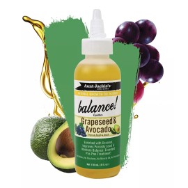 Aunt Jackies Aceite De Crecimiento Semilla De Uva Y Aguacate