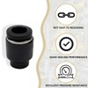 Bwintech 10 pieces 10 mm hose AD push-to-connect pneumatic cap