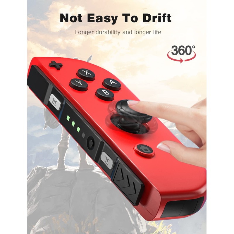 Repair Kit for Joycon Drift Joystick 2 Pack，Ancable 3D Analog