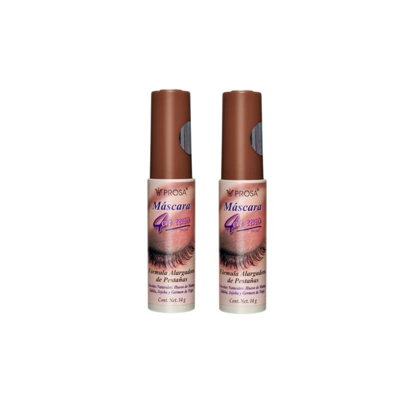 Prosa Rimel Mascara Pestañas 14g Café 2 Piezas | 1