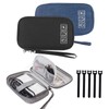 Electronic Organizer Cable Case,Travel Portable Cable Organizer Case,Electronic Accessories Storage