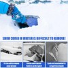 Ice Scraper for Car Windows, Heavy Duty Snow Scraper with