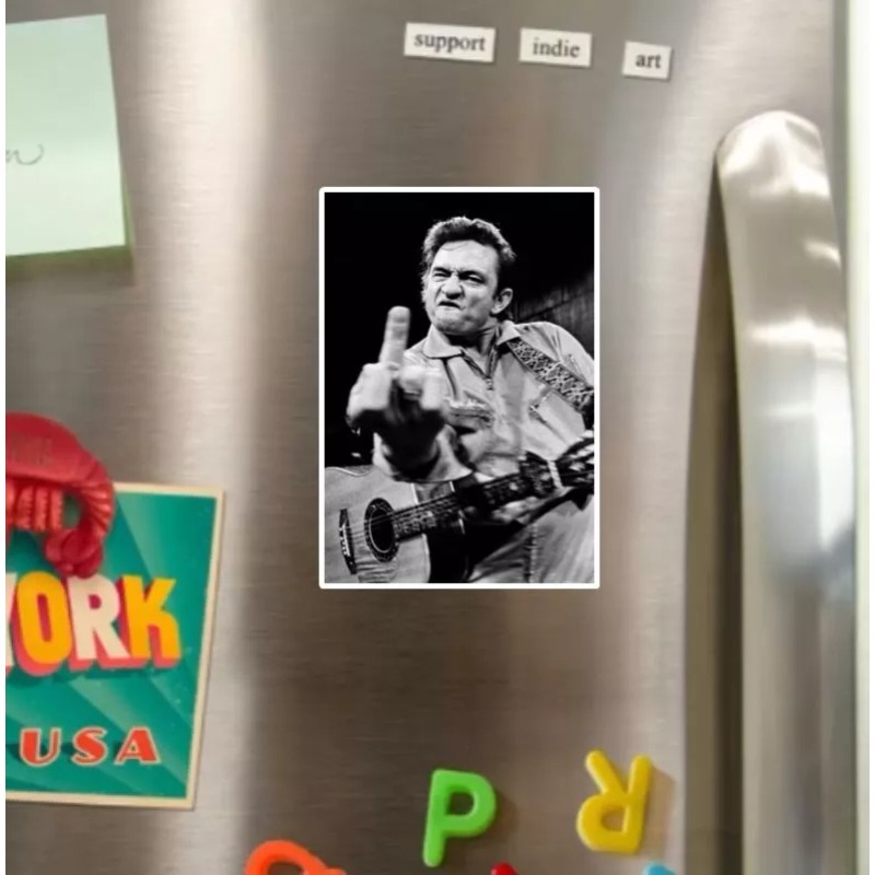 Texas Hart Designs Johnny Cash San Quentin Prison Die Cut