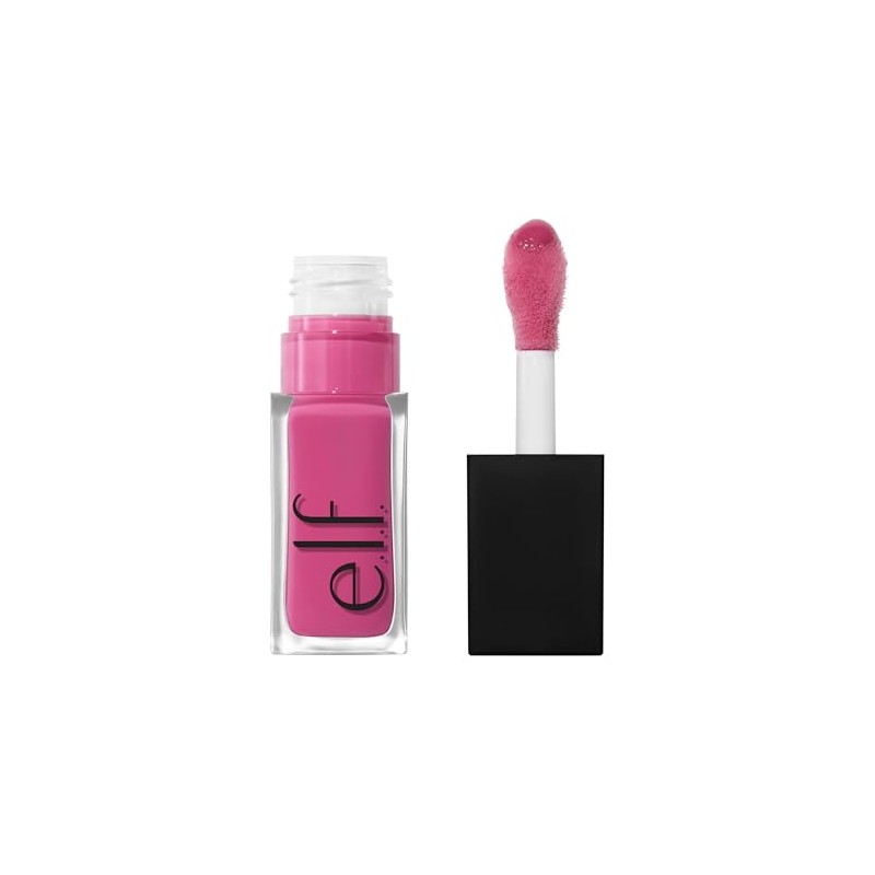 e.l.f. Glow Reviver Plumping Lip Oil Ultraviolet - lilac