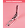 Honagu Clear Acrylic Stapler, Desktop Stapler, Office Stapler, Elegant Modern