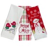 Holiday Christmas Kitchen Bath Dish Hand Towels: Bring on The
