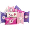 Papierdrachen DIY Advent calendar - with washi tape and number