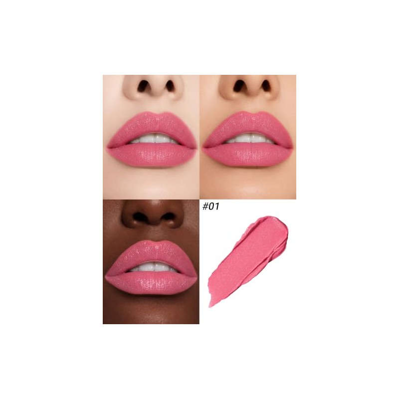 Erinde Lápiz Labial Purpurina Metálica Mate Tinte Duradero