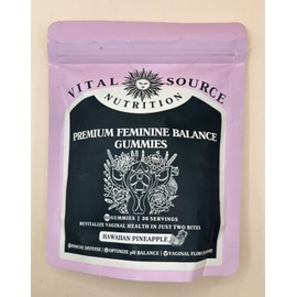 Vital Source Nutrition - Premium Feminine Balance Gummies 60 Gummies Exp 10/26