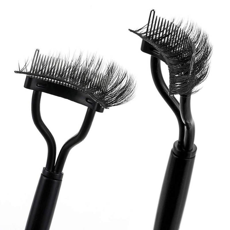 Nazeauf Eyelash Comb - 2 Pack Eyelashes Separator - Metal