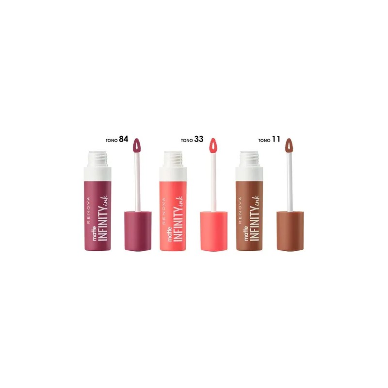Renova | Kit 3 Labiales Liquido Matte Infinity Ink Color