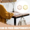 QOWUXHZ Pack of 2 Handbag Holders for Table Handbag Holder