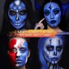 BOBISUKA Blue Face Body Paint Liquid Texture Washable Non Toxic
