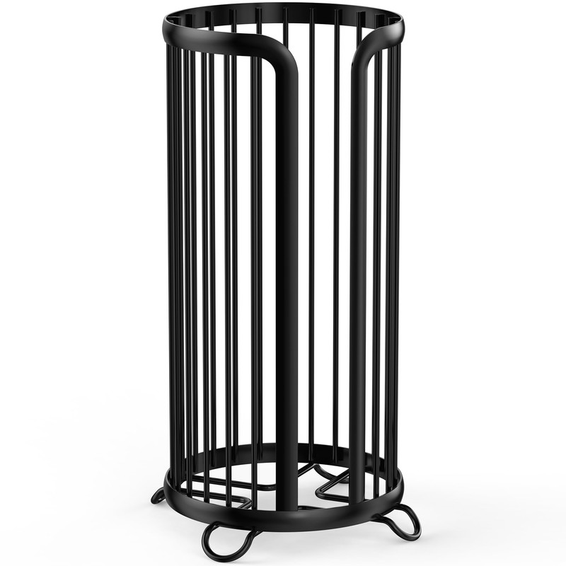 Bunoxea Toilet Paper Holder Stand, Freestanding Toilet Tissue Organizer, Minimalistic