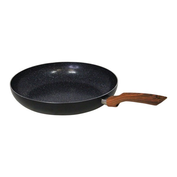 IMUSA 12-Inch Ceramic Nonstick Frying Pan – Black Speckled Aluminum