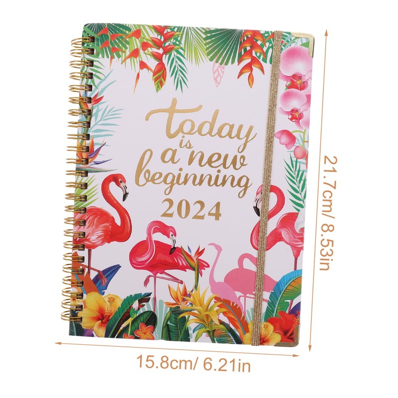 FUNOMOCYA Efficient Study Planner Academic Appointment Notepad Daily Schedule Organizer