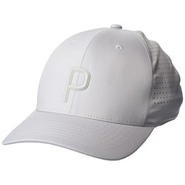 Puma Golf Men's TECH P Snapback Cap, Ash Gray, OSFA