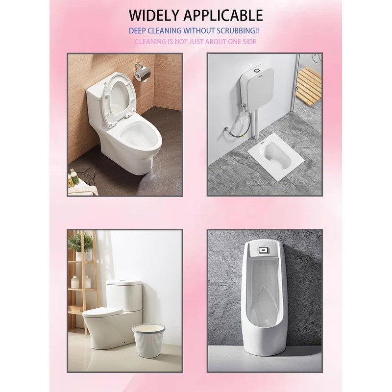 SLTG2020 8pcs Blue Bubbles Toilet Cleaner ，Bathroom Toilet Tank Cleaner，Blue