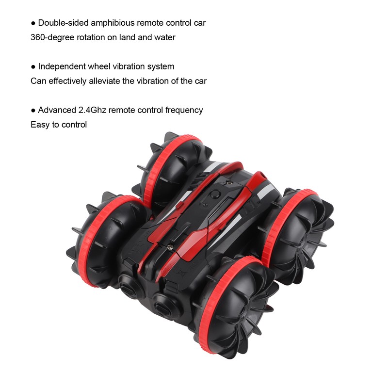 2.4G Amphibious Remote Control Car Land Water RC Stunt Car