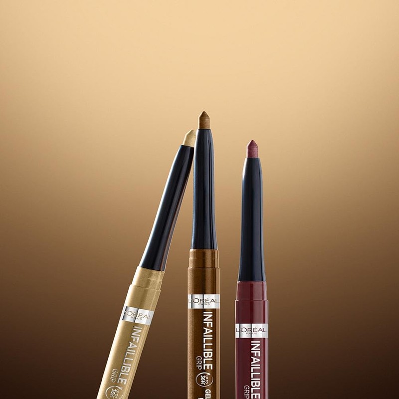 L'Oréal Paris Waterproof Eyeliner with Gel Formula and Integrated Sponge