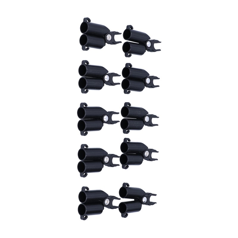 10PCS A-Type Connecting Joint Fixed Clip Plant Supports Fixing Stakes