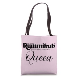 Rummikub Queen (Black) Tote Bag