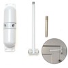 Biendo Spring Door Closer White Automatic Sensor Door Automatically Close