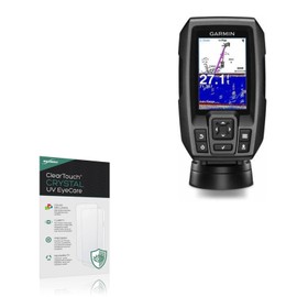 BoxWave Screen Protector Compatible with Garmin Striker 4 - ClearTouch Crystal Anti-UV EyeCare (2-Pack), Filters Out Harmful Blue Light Reduce Fatigue